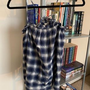 Madewell Gingham tank top